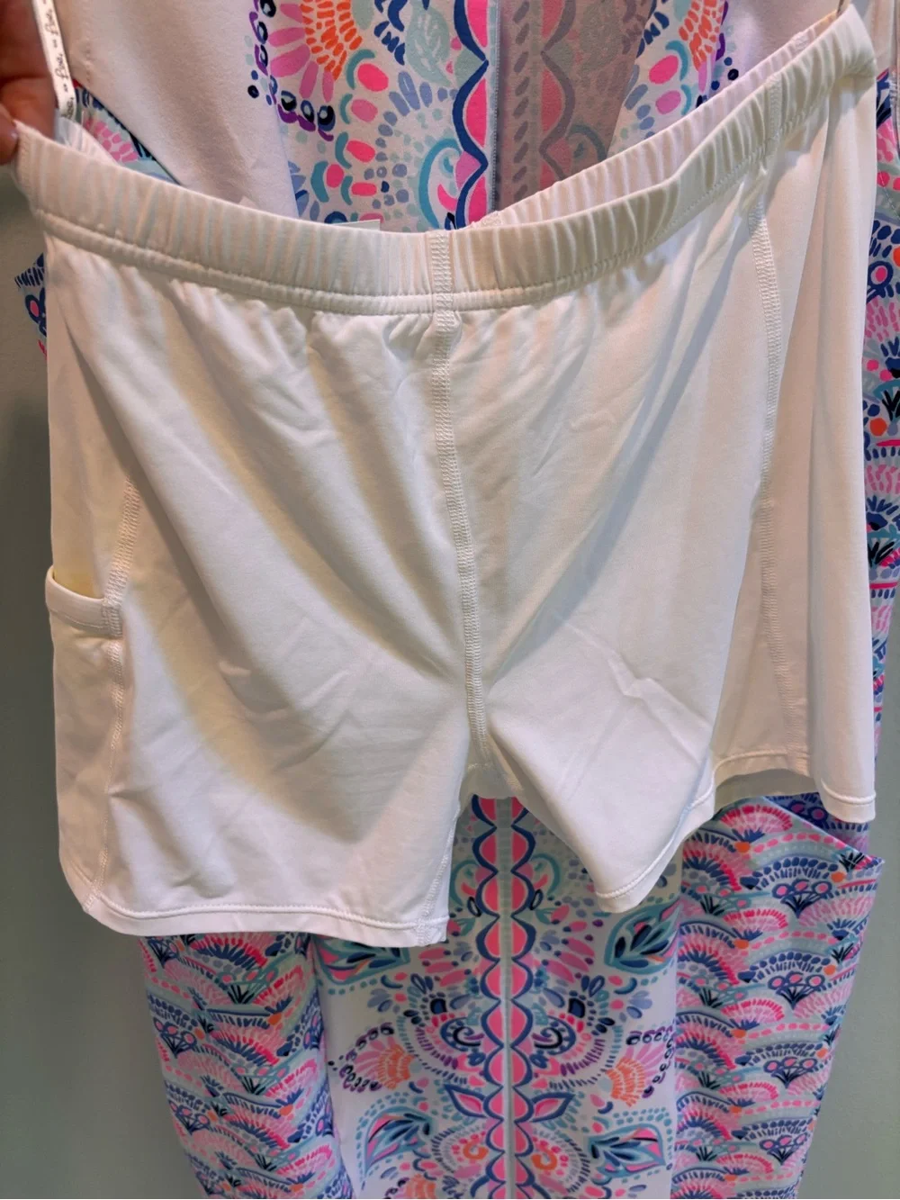 Lilly Pulitzer Luxletic Courtney Dress in Resort White Chic Retreat - Picture 5 of 5